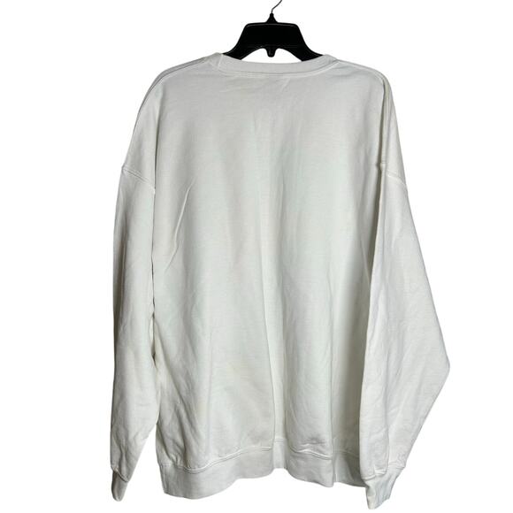 GILDAN TOM & JERRY Christmas Graphic Sweatshirt Size 2XL - Picture 3 of 6